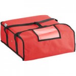 Choice Insulated Pizza Delivery Bag Black Nylon 16 1/2