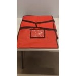 Choice Insulated Pizza Delivery Bag Black Nylon 16 1/2