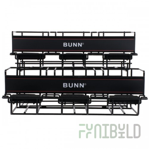 Bunn 35728.0005 UNIV-6 APR Two Tier Six Pot Universal Airpot Rack