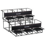 Bunn 35728.0005 UNIV-6 APR Two Tier Six Pot Universal Airpot Rack Bunn 35728.0005 UNIV-6 APR Two Tier Six Pot Universal Airpot Rack