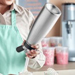 iSi 173001 Cream Profi Stainless Steel Whipped Cream Dispenser - 1 Liter iSi 173001 Cream Profi Stainless Steel Whipped Cream Dispenser - 1 Liter