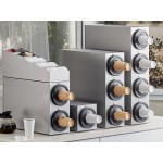 KleanTake by ServSense Stainless Steel Countertop 8-44 oz. Cup Dispenser Cabinet - 1 Slot