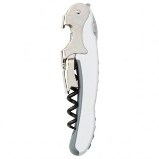 Franmara 3162-24 Double Power Waiter's Corkscrew with Soft-Touch White Handle