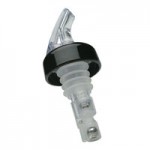Precision Pours 200 BL C 2 oz. Ocean Blue Measured Liquor Pourer with Collar - 12/Pack Precision Pours 200 BL C 2 oz. Ocean Blue Measured Liquor Pourer with Collar - 12/Pack