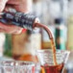 Acopa Copper Angled Liquor Speed Pourer - 12/Pack Acopa Copper Angled Liquor Speed Pourer - 12/Pack