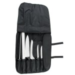 Dexter-Russell 20713 SofGrip 7-Piece Black Handle Cutlery Set