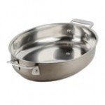 Bon Chef 60002GALAXY Cucina 2.5 Qt. Galaxy Stainless Steel Oval Au Gratin Dish Bon Chef 60002GALAXY Cucina 2.5 Qt. Galaxy Stainless Steel Oval Au Gratin Dish