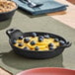 Lodge HMSRD 14 oz. Pre-Seasoned Heat-Treated Mini Cast Iron Round Casserole Dish Lodge HMSRD 14 oz. Pre-Seasoned Heat-Treated Mini Cast Iron Round Casserole Dish