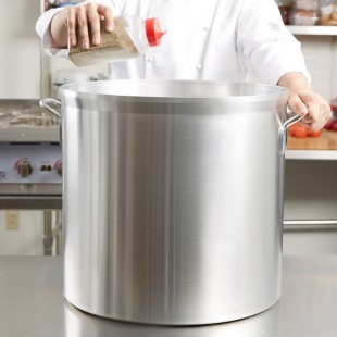 Vollrath 68690 Wear-Ever Classic Select 100 Qt. Heavy Duty Aluminum Stock Pot