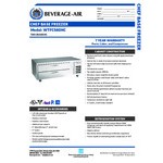 Beverage-Air WTFCS60HC 2 Drawer 60 Beverage-Air WTFCS60HC 2 Drawer 60