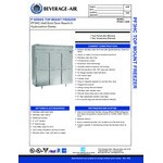 Beverage-Air P-Series PF3HC-1AHS 77 3/4