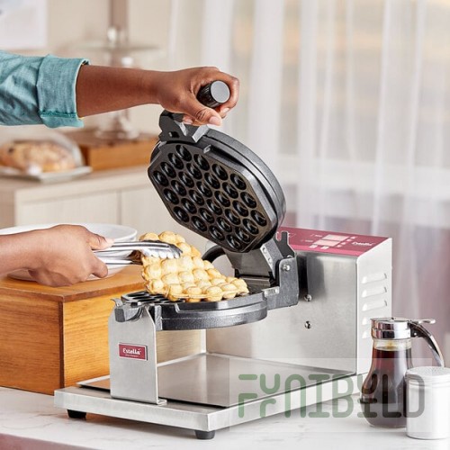 Estella WBMX1A Belgian Waffle Maker with Bubble Waffle Plate - 120V, 1,340W