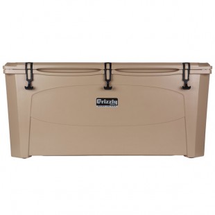 Grizzly Cooler 165 Qt. Tan Outdoor Merchandiser / Cooler