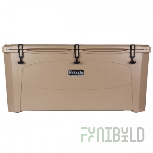 Grizzly Cooler 165 Qt. Tan Outdoor Merchandiser / Cooler