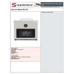 Sammic SE-316 Chamber Vacuum Packaging Machine with 13