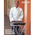 Carlisle UC452523 Gray Large Bin Top 2-Shelf Utility Cart- 45 Carlisle UC452523 Gray Large Bin Top 2-Shelf Utility Cart- 45