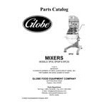 Globe SP30P 30 Qt. Planetary Floor Pizza Mixer with Guard & Standard Accessories - 240V, 1 1/2 hp Globe SP30P 30 Qt. Planetary Floor Pizza Mixer with Guard & Standard Accessories - 240V, 1 1/2 hp
