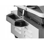 Avantco PG400 Commercial Dual Panini Sandwich Grill with Grooved Plates and 19 5/8 Avantco PG400 Commercial Dual Panini Sandwich Grill with Grooved Plates and 19 5/8