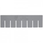 Quantum Gray Long Divider for DG93030 Dividable Grid Container - 6/Pack Quantum Gray Long Divider for DG93030 Dividable Grid Container - 6/Pack