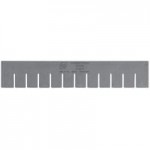 Quantum Gray Long Divider for DG93030 Dividable Grid Container - 6/Pack Quantum Gray Long Divider for DG93030 Dividable Grid Container - 6/Pack