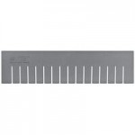 Quantum Gray Long Divider for DG93030 Dividable Grid Container - 6/Pack Quantum Gray Long Divider for DG93030 Dividable Grid Container - 6/Pack