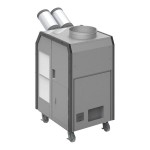 Airrex 3 Ton Portable Air-Cooled Air Conditioner HSC-36P - 36,000 BTU, 220V, 1 Phase