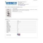 Wesco Industrial Products 400 lb. 2 Wheel Aluminum Winch Pedalift with 22