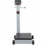 Cardinal Detecto 8852F-185 1000 lb. Portable Digital Floor Scale with 204 Indicator and Tower Display, Legal for Trade