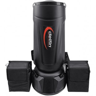 Delfin Industrial Pro HEPA 10 Qt. Cordless Backpack Vacuum with HEPA Filtration, Toolkit, and 2 Batteries HV108 Delfin Industrial Pro HEPA 10 Qt. Cordless Backpack Vacuum with HEPA Filtration, Toolkit, and 2 Batteries HV108