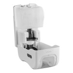San Jamar SF970WHCL Summit Rely White Manual Foam Hand Soap and Sanitizer Dispenser - 5 3/16 San Jamar SF970WHCL Summit Rely White Manual Foam Hand Soap and Sanitizer Dispenser - 5 3/16