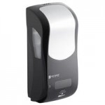 San Jamar SF970WHCL Summit Rely White Manual Foam Hand Soap and Sanitizer Dispenser - 5 3/16 San Jamar SF970WHCL Summit Rely White Manual Foam Hand Soap and Sanitizer Dispenser - 5 3/16