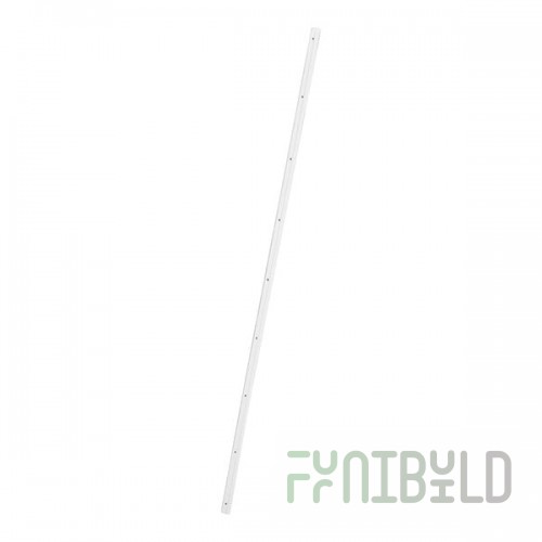 Satellite Industries 22989 White Corner Molding for 8698A, 8700A, 8701A, 8699A, 8831A, and 8832A