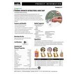 Kutol 21378 Health Guard 950 mL Foaming Advanced Antibacterial Hand Soap Clean Shape Bottle - 8/Case