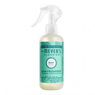 Mrs. Meyer's Clean Day 308136 8 fl. oz. Mint Air Freshener Deodorizer Spray - 6/Case