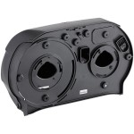 San Jamar R4090TBK Twin Oceans Double Roll Jumbo Toilet Tissue Dispenser - Black Pearl San Jamar R4090TBK Twin Oceans Double Roll Jumbo Toilet Tissue Dispenser - Black Pearl