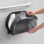 San Jamar R4090TBK Twin Oceans Double Roll Jumbo Toilet Tissue Dispenser - Black Pearl San Jamar R4090TBK Twin Oceans Double Roll Jumbo Toilet Tissue Dispenser - Black Pearl