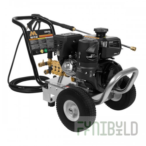 Mi-T-M Work Pro Series WP-3200-0MKB Cold Water Pressure Washer with Kohler Engine - 3,200 PSI; 2.4 GPM