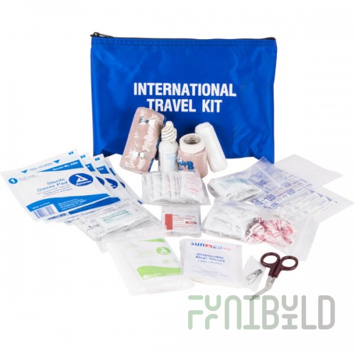 Medique 77501 132 Piece International Healthy Traveler First Aid Kit