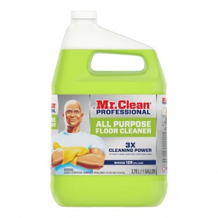 Mr. Clean Professional 02621 Concentrated Finished Floor Cleaner 1 Gallon / 128 oz. - 3/Case