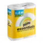 Bounty Essentials 2-Ply Select-a-Size Paper Towel Roll, 108 Sheets / Roll - 16/Case