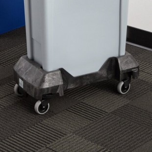 Rubbermaid® 1980602 Black Slim Jim Dolly for FG354000 and FG354100 Containers