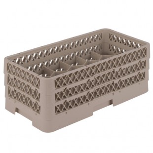 Vollrath HR1FFA Traex® Half-Size Beige 17 Compartment 7 5/16 Vollrath HR1FFA Traex® Half-Size Beige 17 Compartment 7 5/16