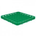 Carlisle RG49-414 OptiClean 49 Compartment Blue Glass Rack with 4 Extenders