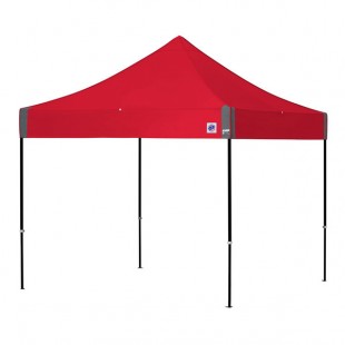 E-Z Up EC3STL10KFBKTPN Eclipse Instant Shelter 10' x 10' Punch Canopy with Black Frame