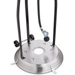 Backyard Pro Courtyard Series PH1SS Stainless Steel Portable Propane Outdoor Patio Heater - 47,000 BTU