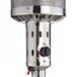 Backyard Pro Courtyard Series PH1SS Stainless Steel Portable Propane Outdoor Patio Heater - 47,000 BTU