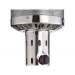 Backyard Pro Courtyard Series PH1SS Stainless Steel Portable Propane Outdoor Patio Heater - 47,000 BTU