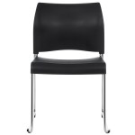 National Public Seating 8810-11-10 Cafetorium Black Stacking Chair