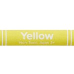 Choice Bulk Yellow Crayon - 1,000/Case