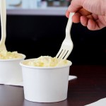 Choice 12 oz. White Paper Frozen Yogurt / Food Cup - 50/Pack Choice 12 oz. White Paper Frozen Yogurt / Food Cup - 50/Pack